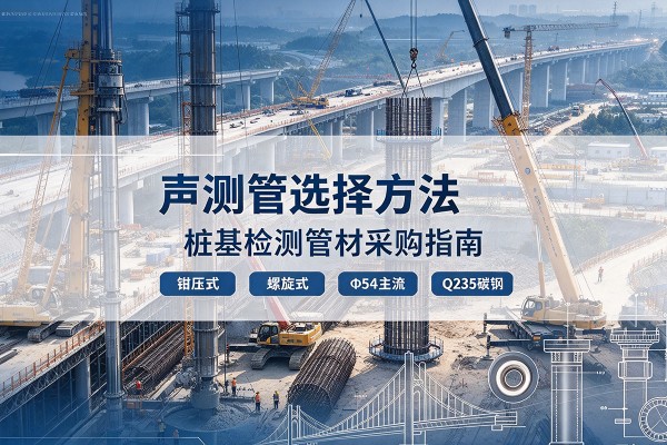 逊克声测管选型标准
